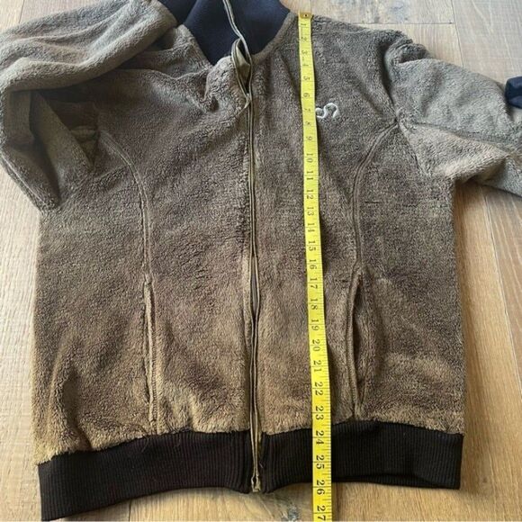 Degre 7 Women's Full Zip Fleece Coats&Jacket Dark Brown (Size L) - Picture 8 of 12